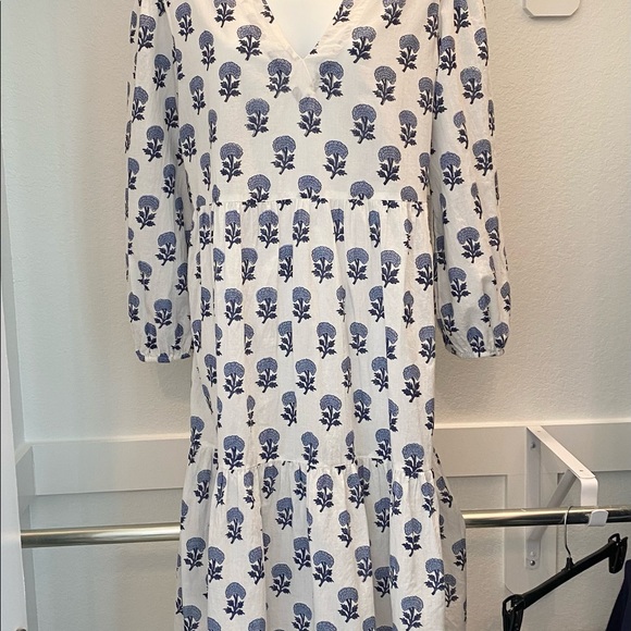Block print midi dress! - Picture 2 of 6